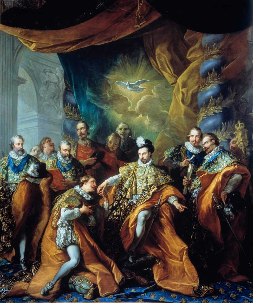 Itituzione dell'Ordine dello Spirito Santo - Musee National de la Legion d'Honneur, Paris